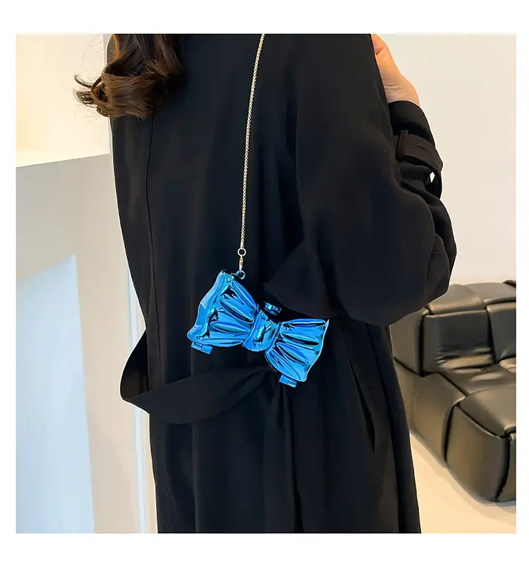 2025 Red Bow Metal Shoulder Bag for Women — feature 21