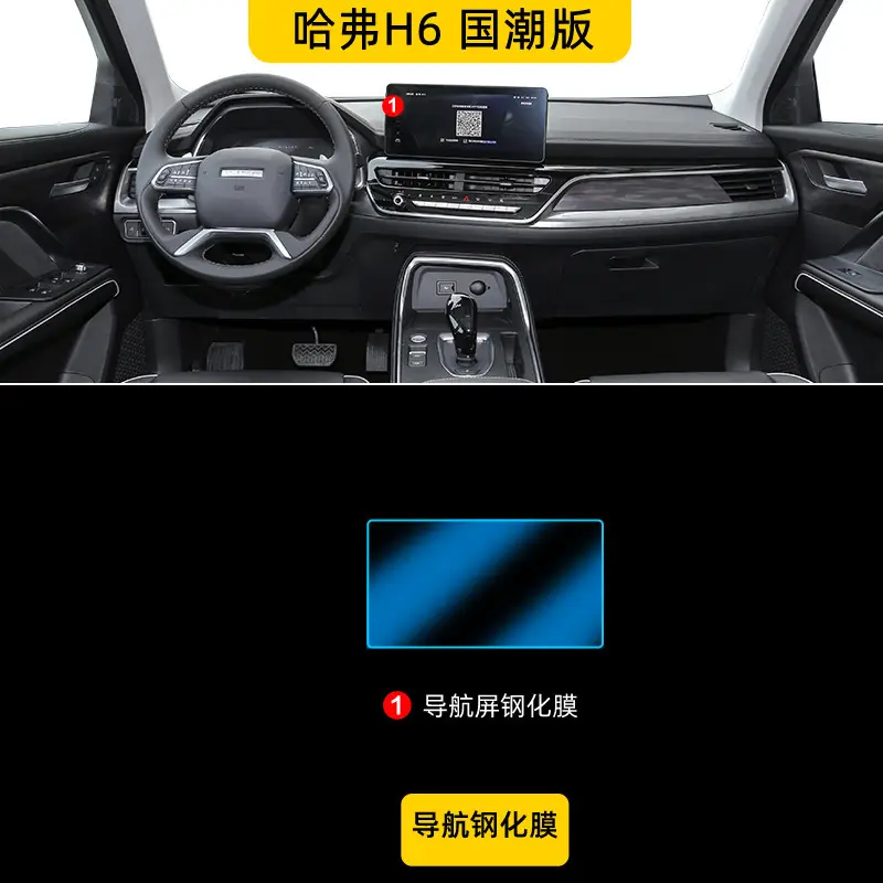 Haval H6 Special Interior Film, Third-Generation Central Control Screen Film, Third-Generation Modification and Decoration Automotive Supplies, Haval 21
