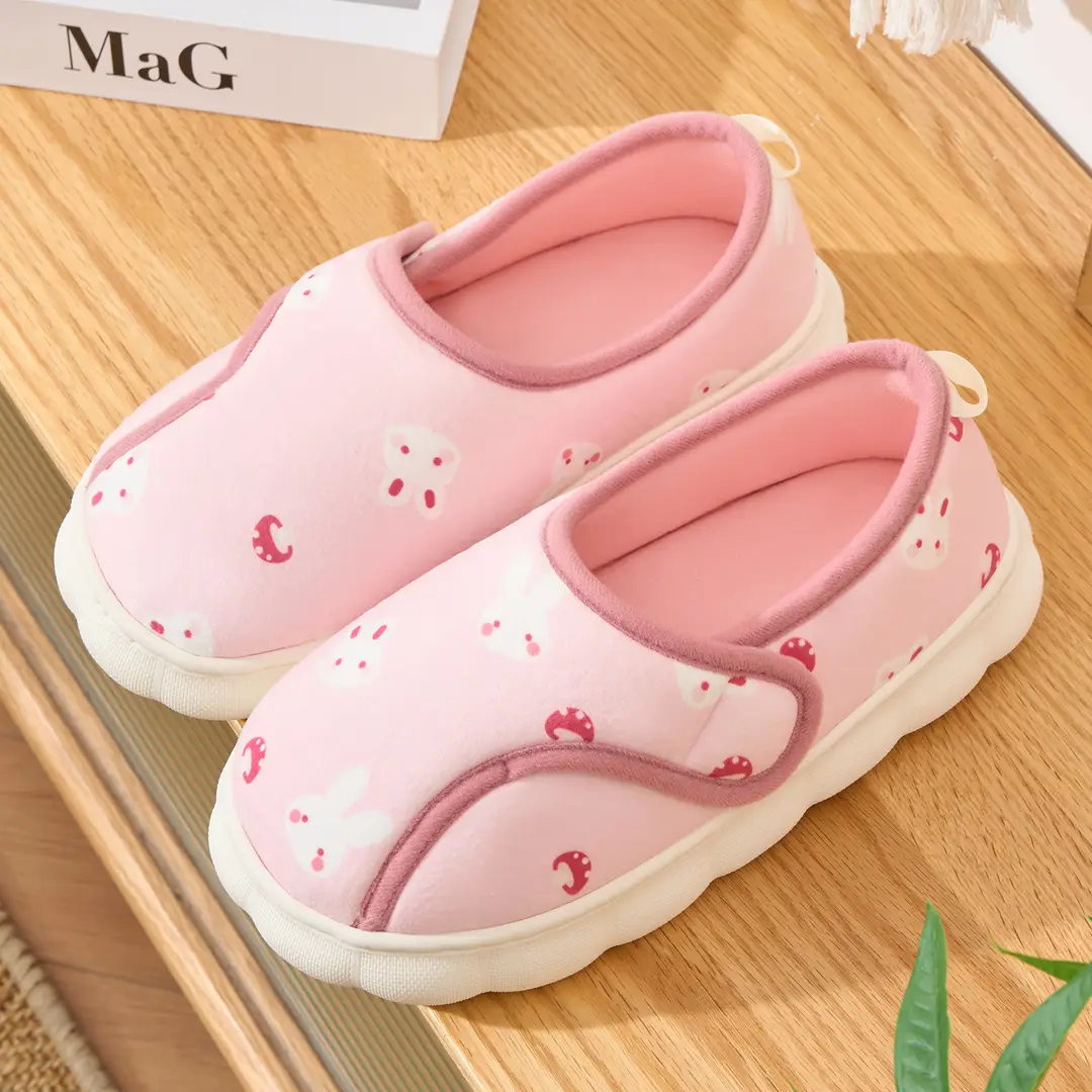 Maternity Postpartum Shoes Thick-Soled Autumn and Winter Comfortable Cotton Slippers Women's Postpartum Slippers with Heel Non-Slip Outer Wear Soft Sole Warm - Image 2