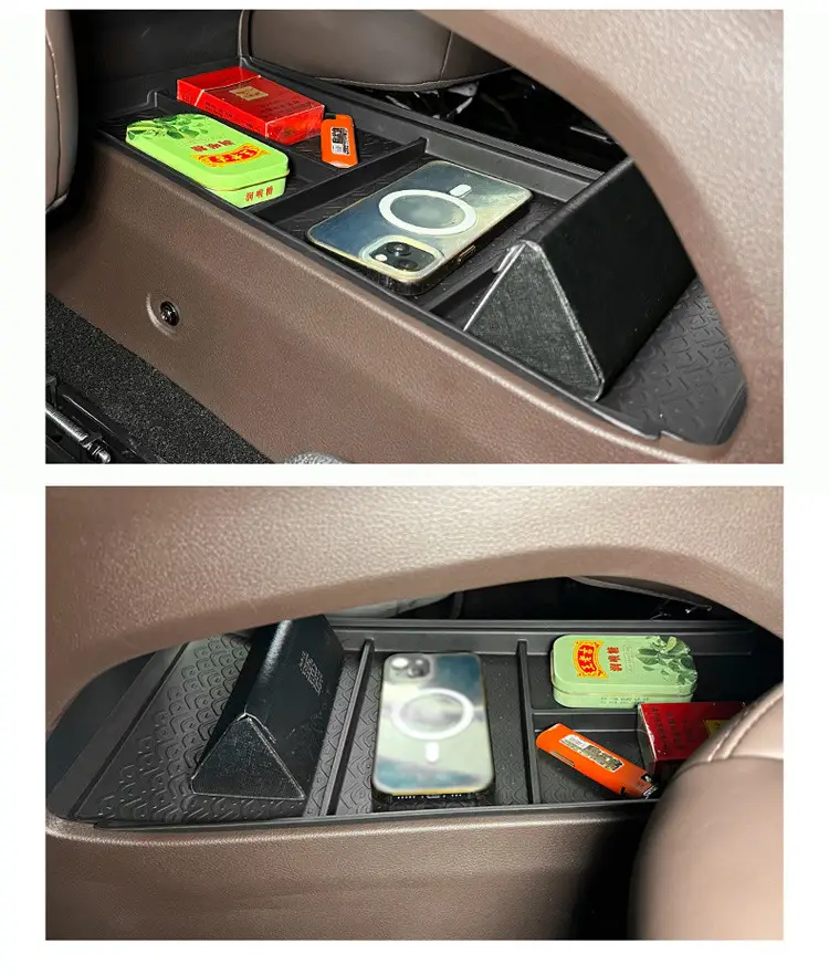Suitable for 23-25 Models of Chery Tiggo 7 Plus, Lower Center Console Storage Box, Tpe Storage Box Accessories, Storage Supplies — feature 7