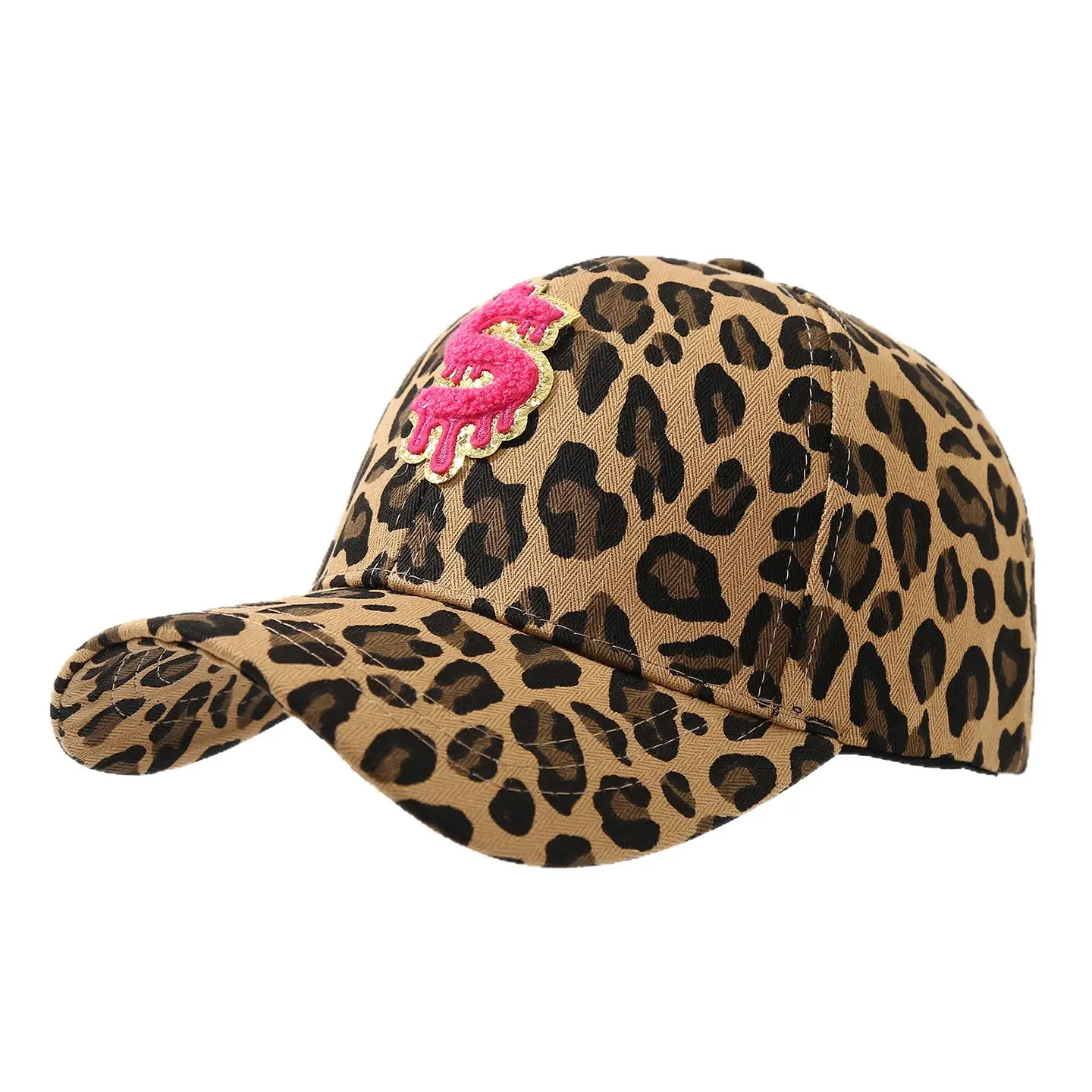 Vintage Leopard Print Baseball Caps for Women - Image 14
