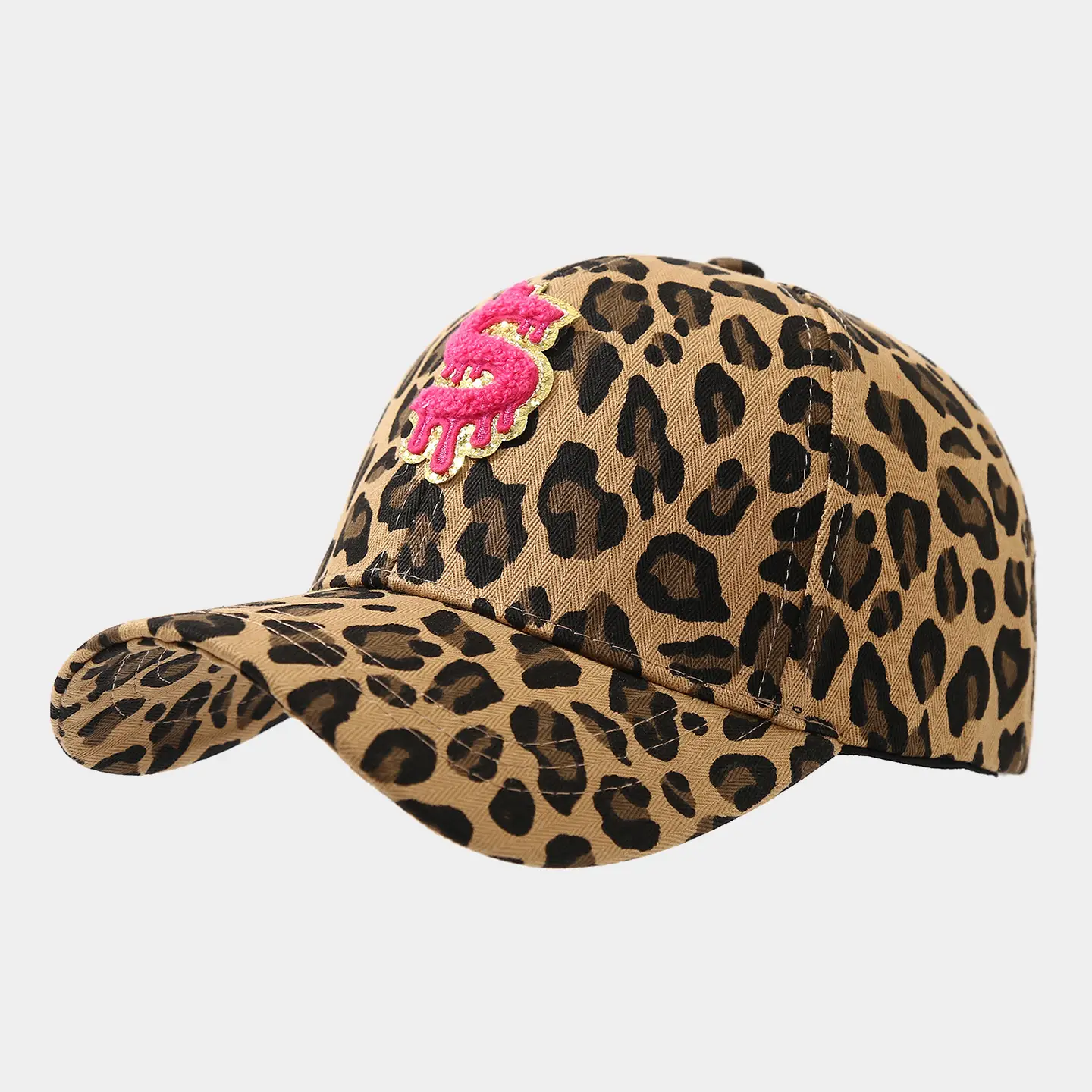 Vintage Leopard Print Baseball Caps for Women — feature 15