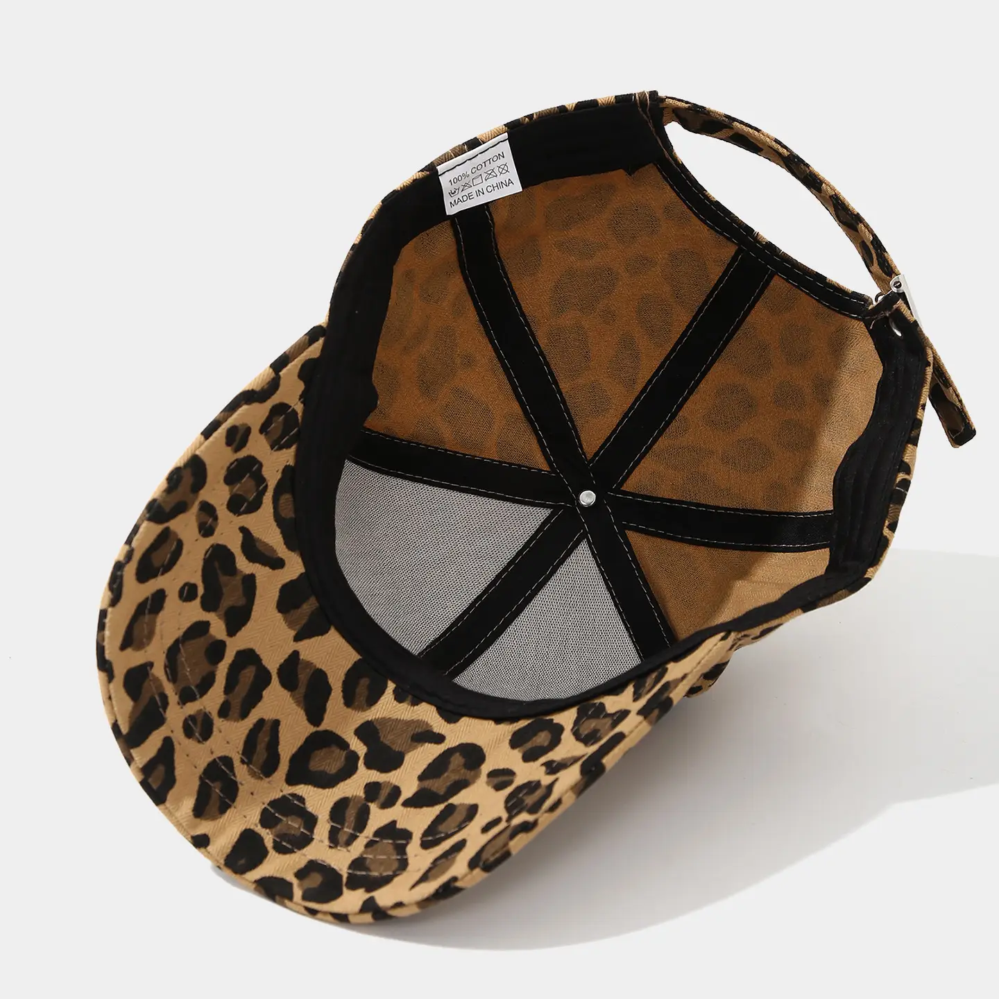 Vintage Leopard Print Baseball Caps for Women — feature 17