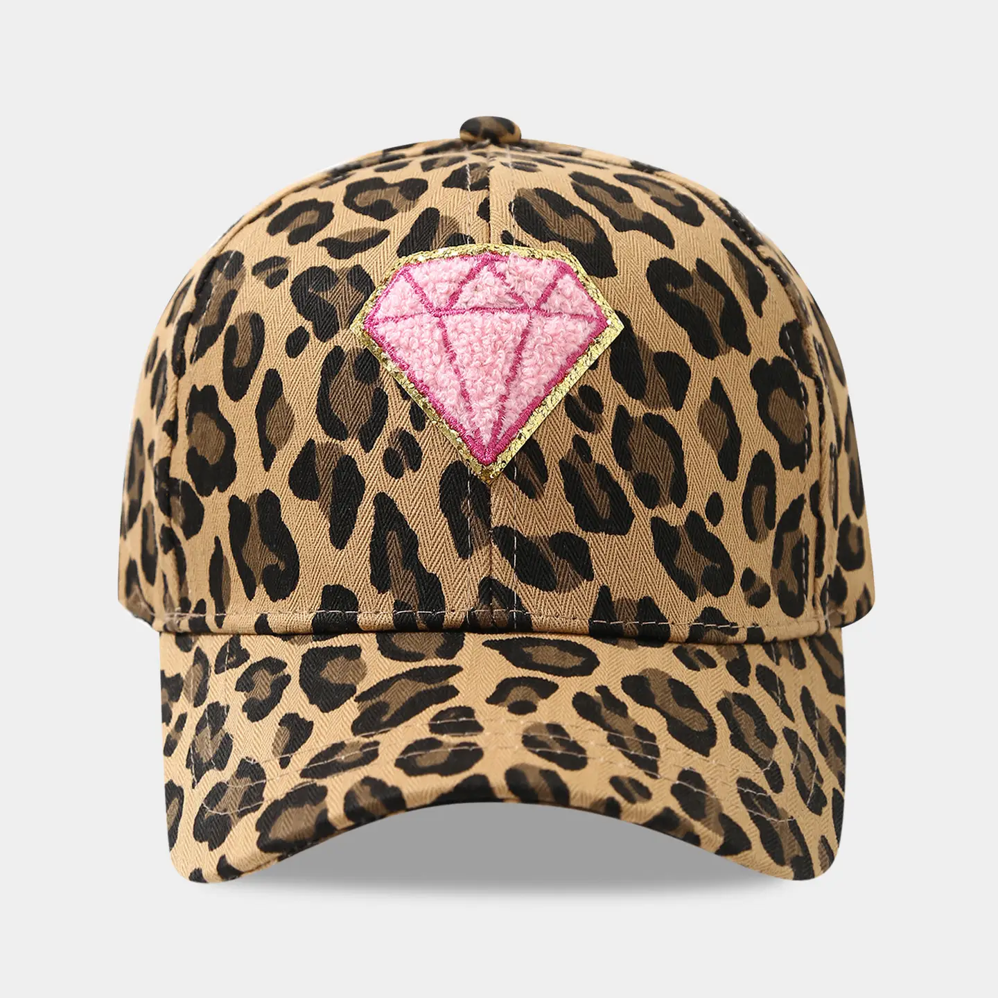 Vintage Leopard Print Baseball Caps for Women - Image 4