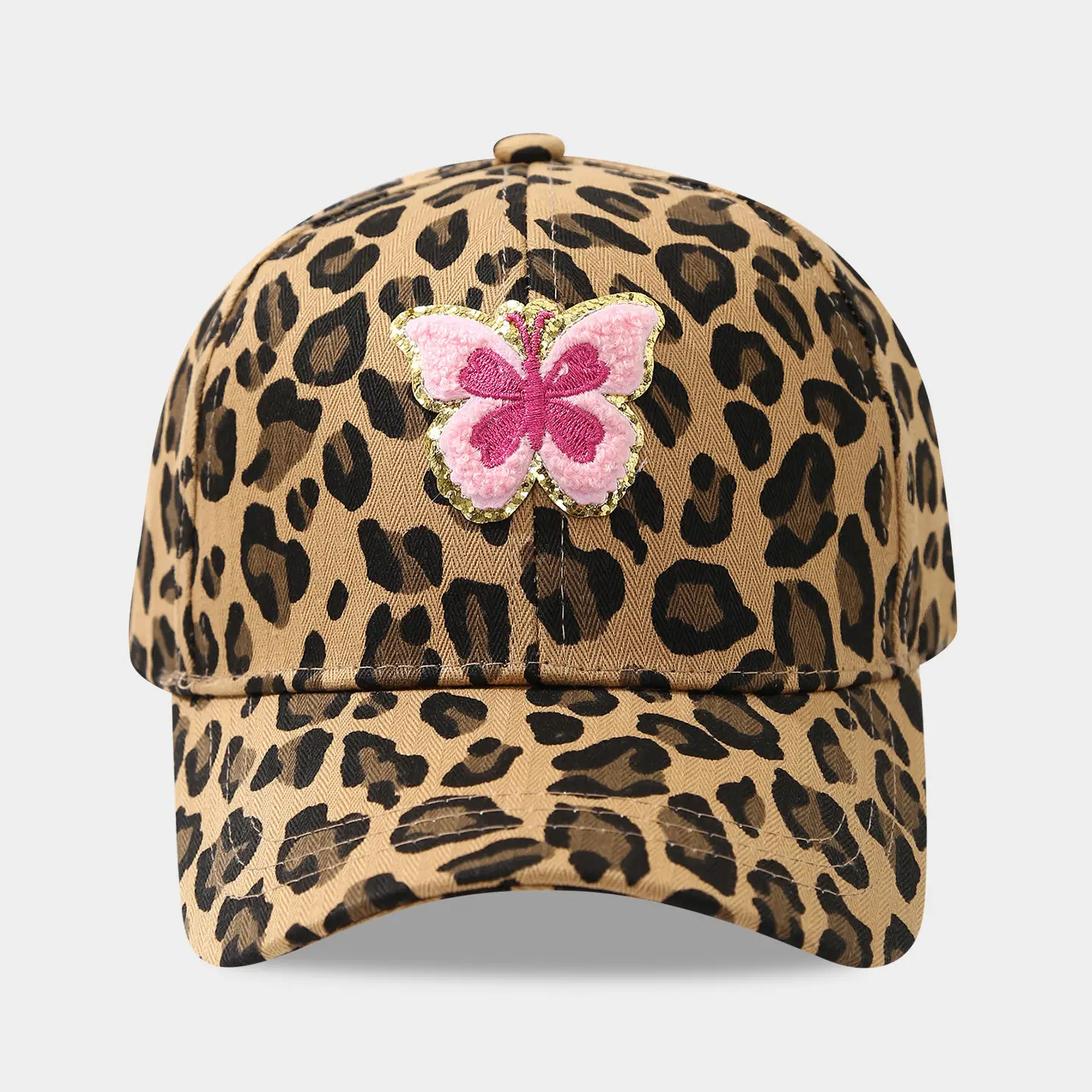 Vintage Leopard Print Baseball Caps for Women - Image 5