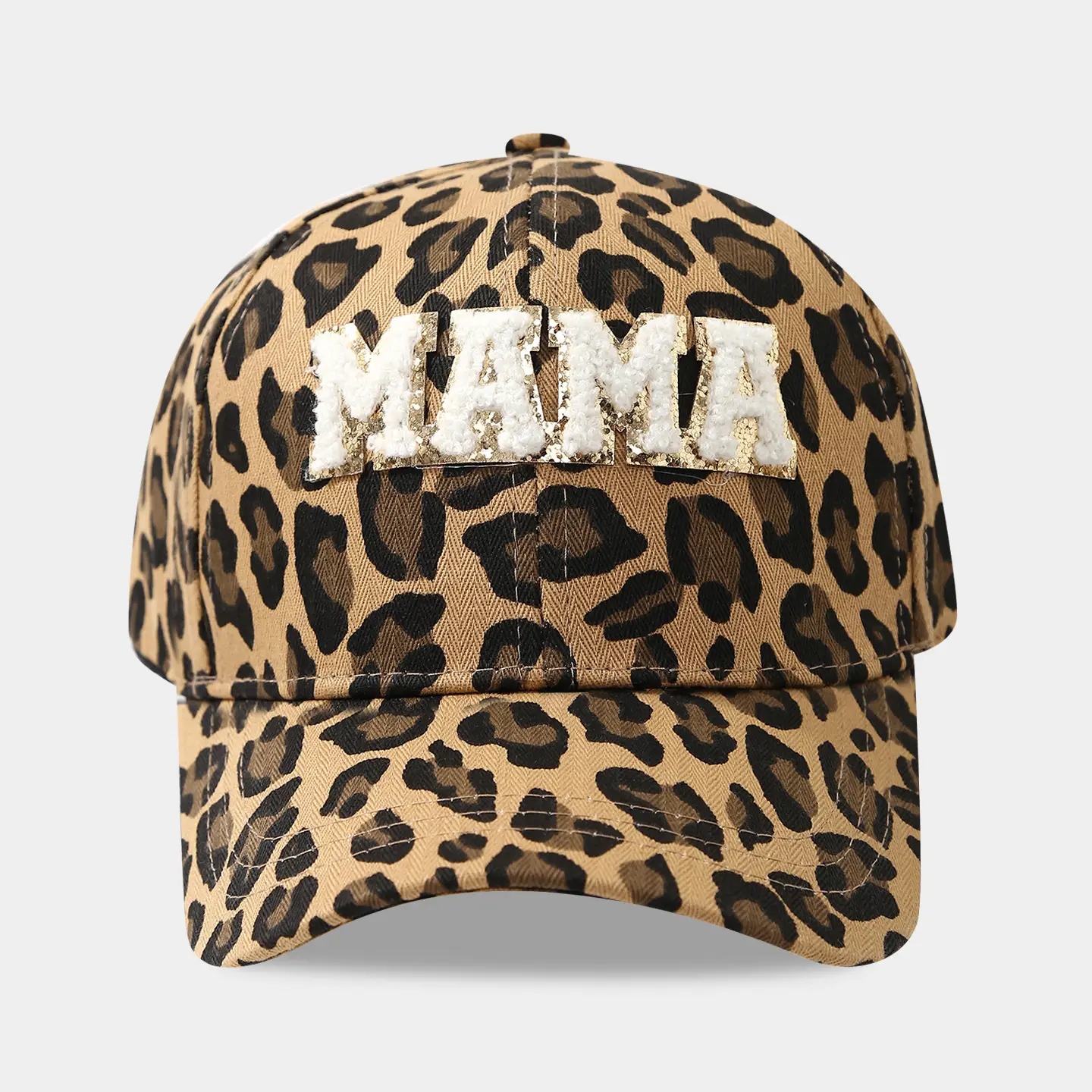 Vintage Leopard Print Baseball Caps for Women - Image 8