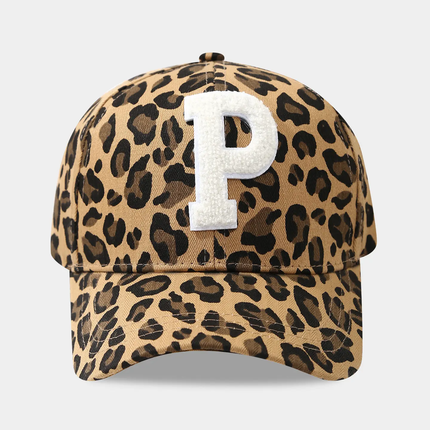 Vintage Leopard Print Baseball Caps for Women - Image 9