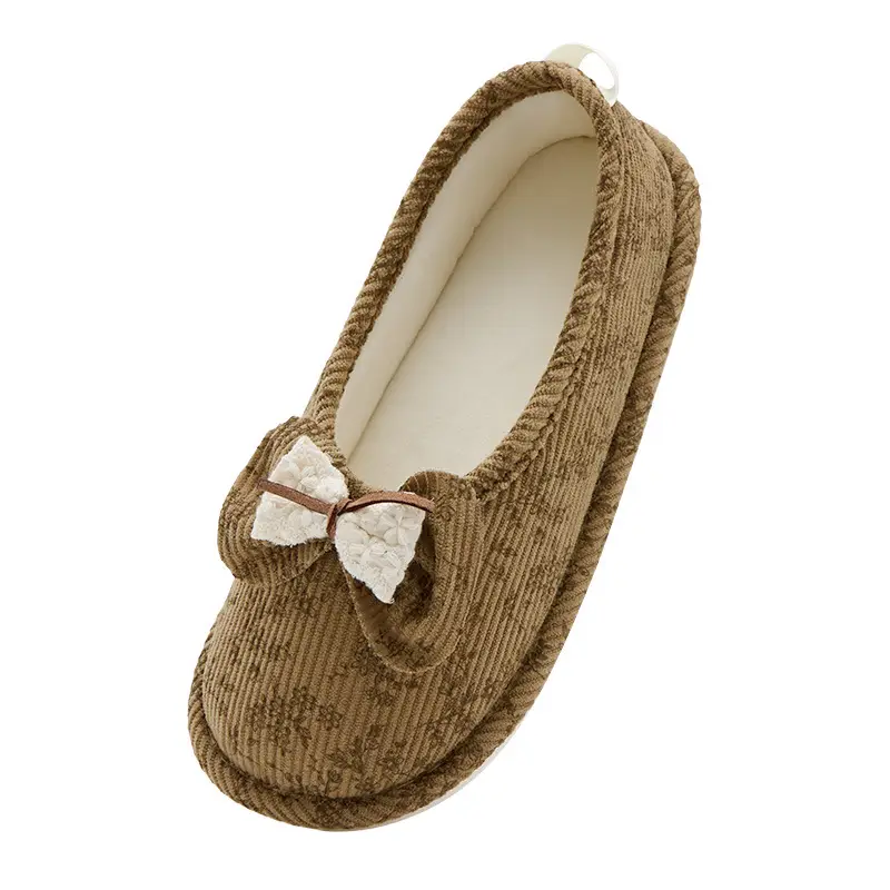 Lidani Postpartum Shoes, Thin Style for Autumn and Winter, Comfortable Cotton Slippers for Women, Postpartum Slippers with Closed Heel, Non-Slip, Suitable for Outdoor Wear, Soft Sole, Breathable