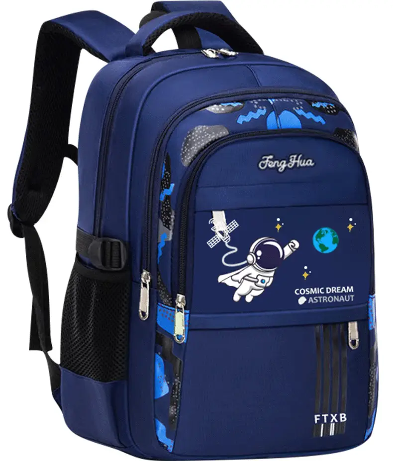 Children's Schoolbags for Primary School Boys from Grades 1 to 6, Spine-Protecting, Lightweight, Waterproof, Portable, Space-Resistant, Dirt-Resistant, Travel Backpacks — feature 10