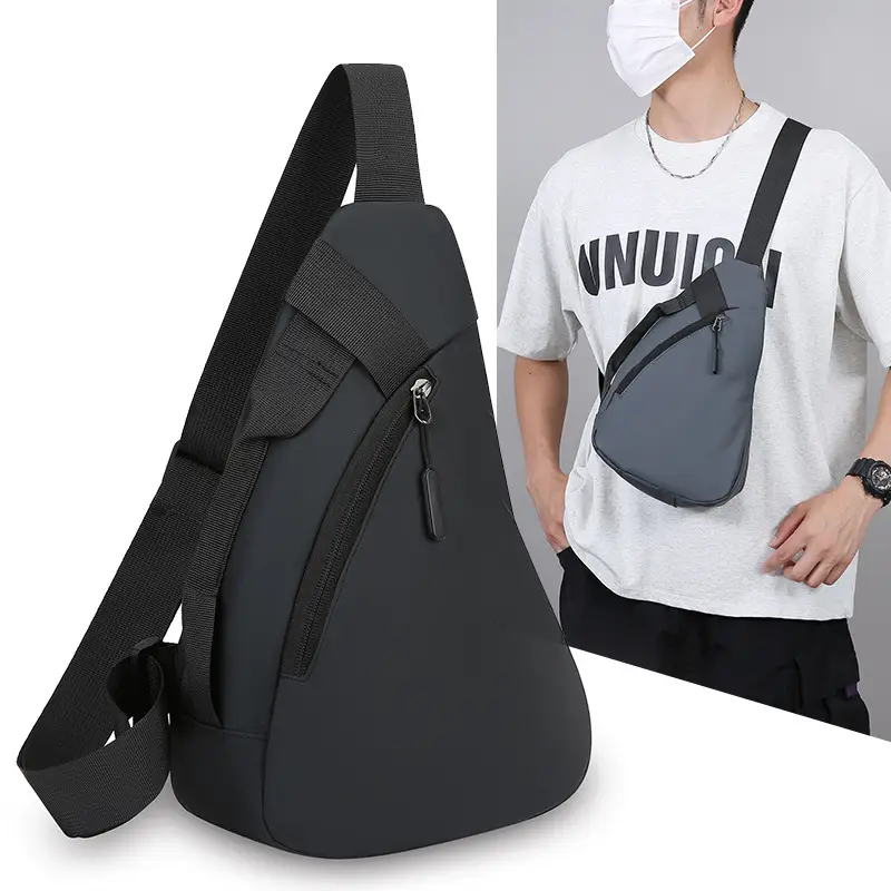 Lightweight Japanese Style Chest Bag for Men - Image 4