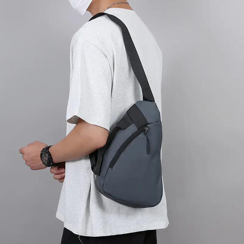 Lightweight Japanese Style Chest Bag for Men - Image 6