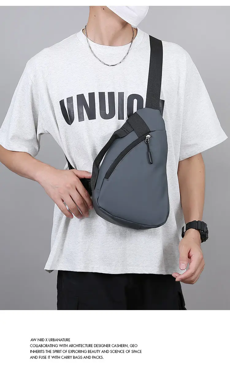 Lightweight Japanese Style Chest Bag for Men — feature 27