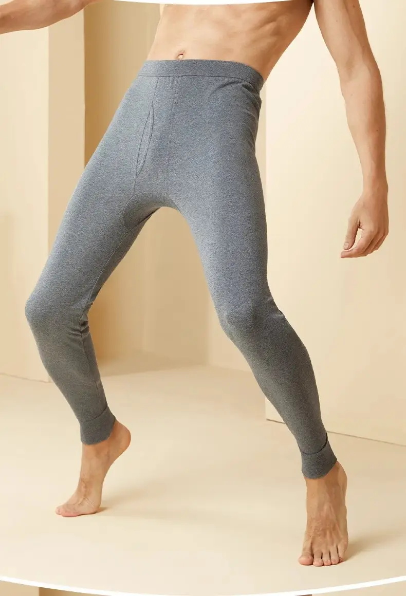 Jiandan Niao Men's Pure Cotton Autumn Pants Single Piece All-Cotton Underpants Thin Thermal Pants Base Layer Inner Wear Threaded Pants Autumn and Winter Wool Pants — feature 22