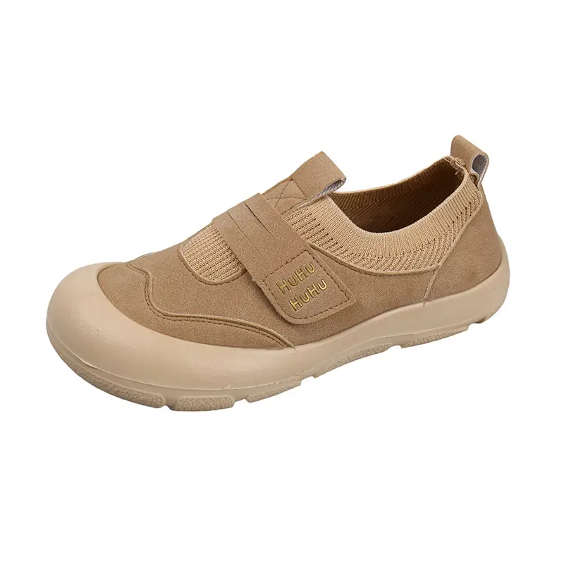 Summer New Casual Slip-On Velcro Mesh Breathable Fashionable Lightweight Thin Soft-Soled Women's Casual Sports Shoes - Image 8