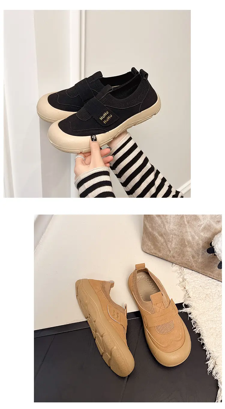 Summer New Casual Slip-On Velcro Mesh Breathable Fashionable Lightweight Thin Soft-Soled Women's Casual Sports Shoes — feature 16