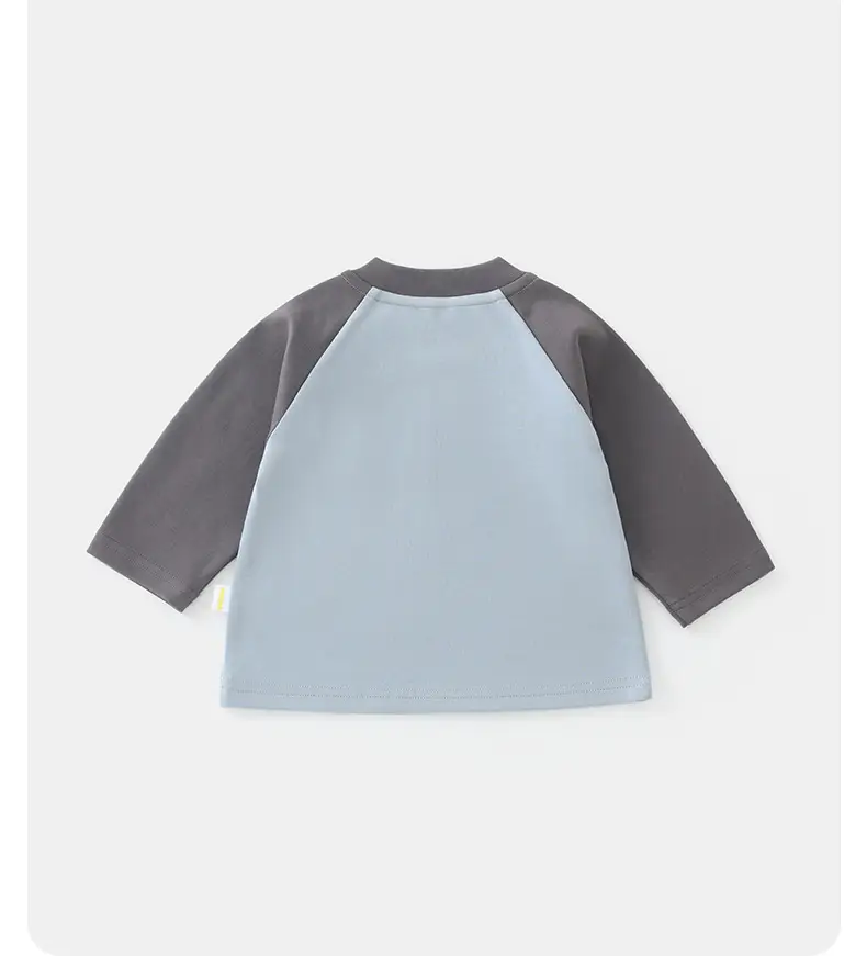 Duuduu Kids Ocean Save Crew T-Shirt Long Sleeve — feature 13