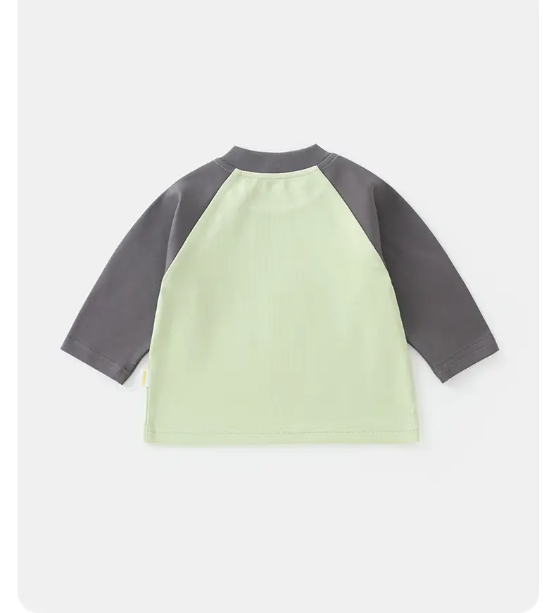 Duuduu Kids Ocean Save Crew T-Shirt Long Sleeve — feature 25
