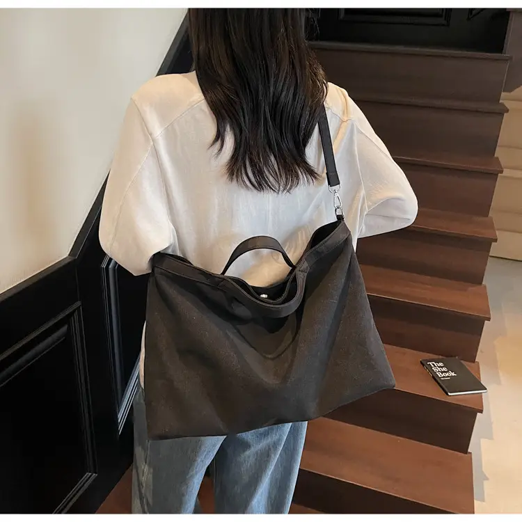 Women Satchel Tote Bag Beige Black 2025 Summer Fashion — feature 18