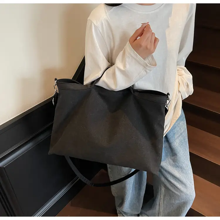 Women Satchel Tote Bag Beige Black 2025 Summer Fashion — feature 19