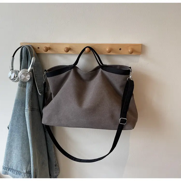 Women Satchel Tote Bag Beige Black 2025 Summer Fashion — feature 26