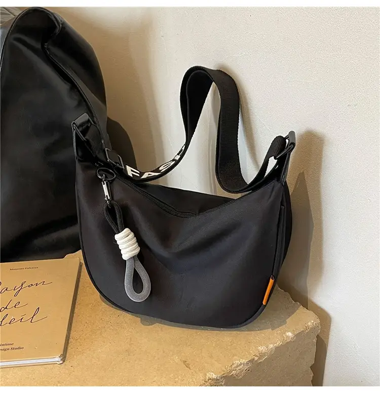 Women Crossbody Nylon Bag White 2025 New Fashion — feature 16