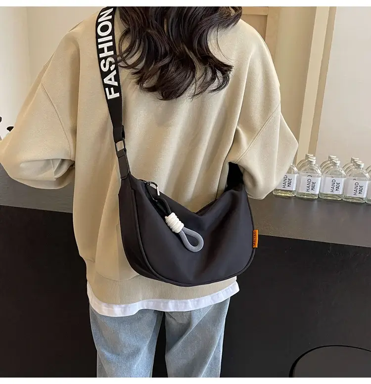 Women Crossbody Nylon Bag White 2025 New Fashion — feature 25
