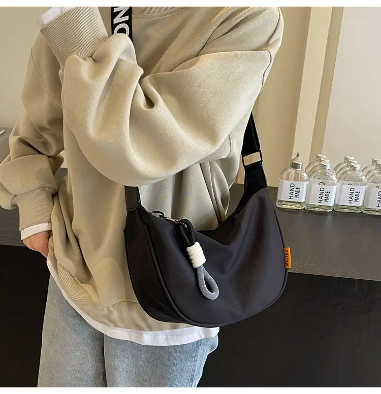 Women Crossbody Nylon Bag White 2025 New Fashion — feature 29