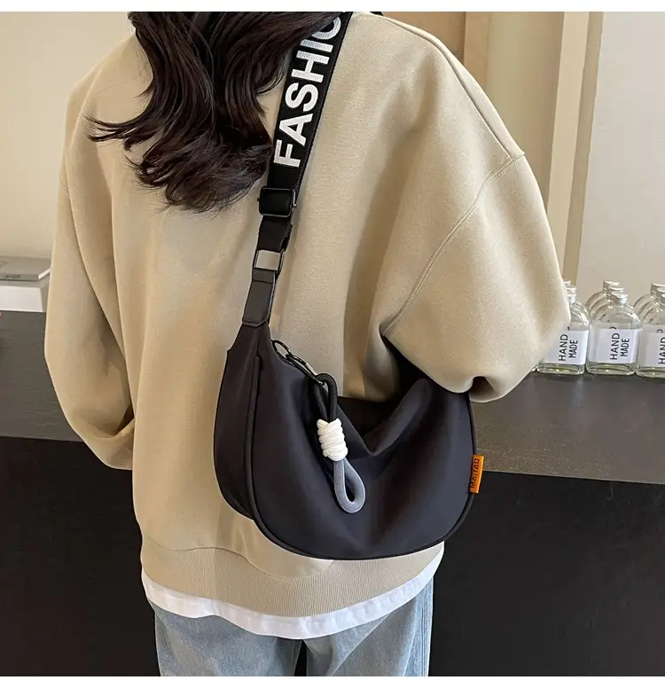 Women Crossbody Nylon Bag White 2025 New Fashion — feature 33