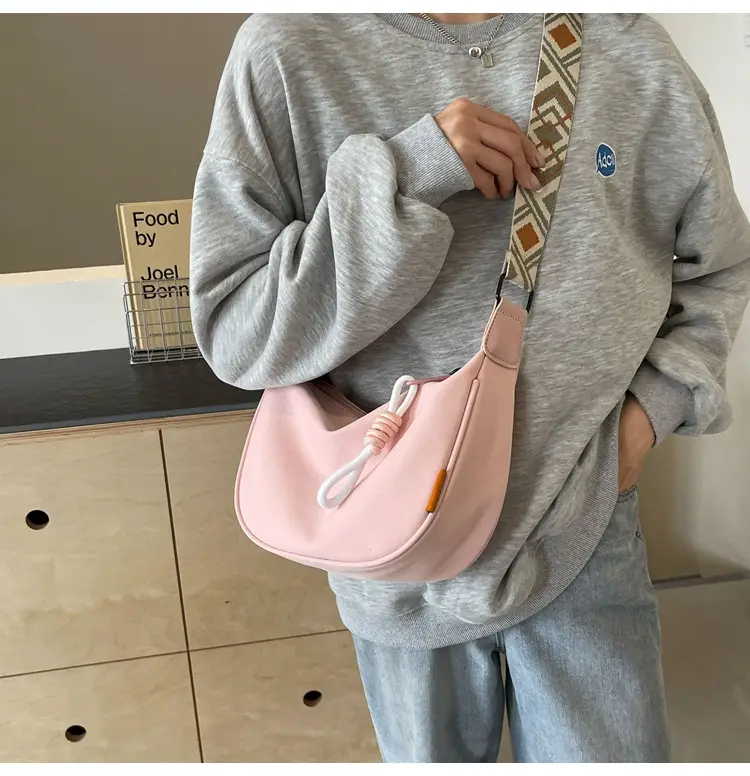 Women Crossbody Nylon Bag White 2025 New Fashion — feature 40