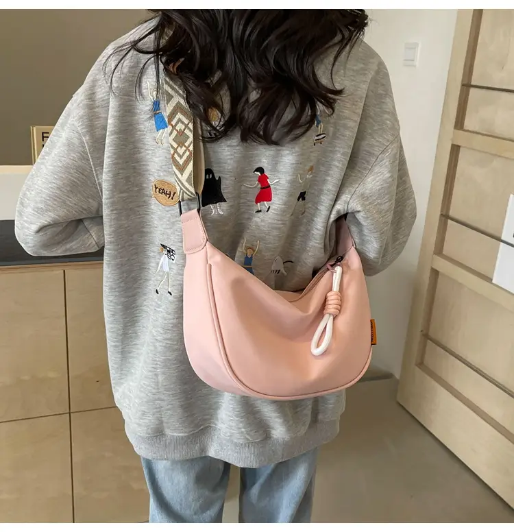 Women Crossbody Nylon Bag White 2025 New Fashion — feature 44