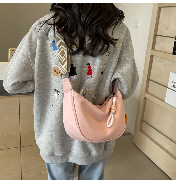 Women Crossbody Nylon Bag White 2025 New Fashion — feature 45