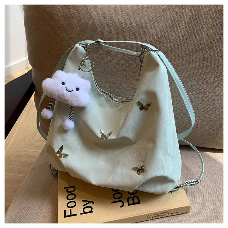 Butterfly Decorative Shoulder Bag 2025 New Fashion - Image 4