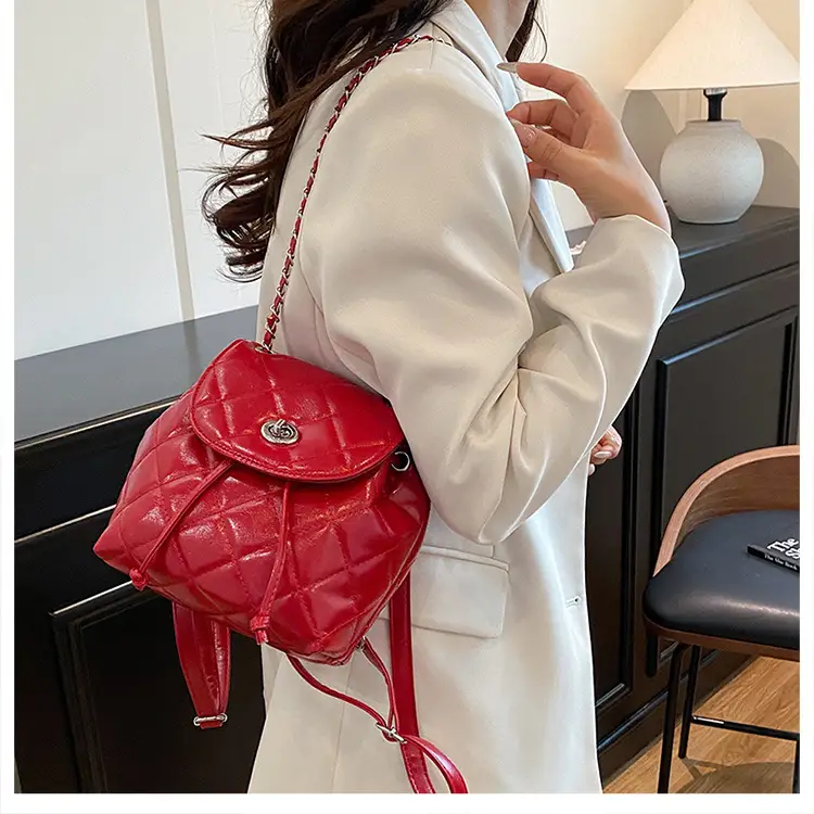 Silver Quilted Chain Shoulder Bag 2025 Fashion — feature 13