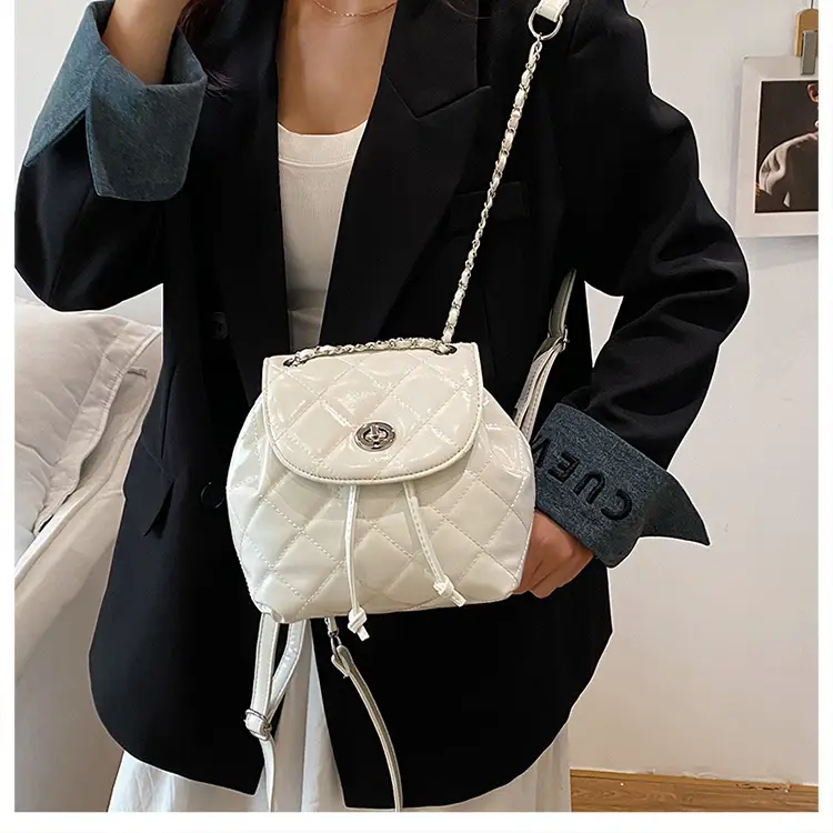 Silver Quilted Chain Shoulder Bag 2025 Fashion — feature 15
