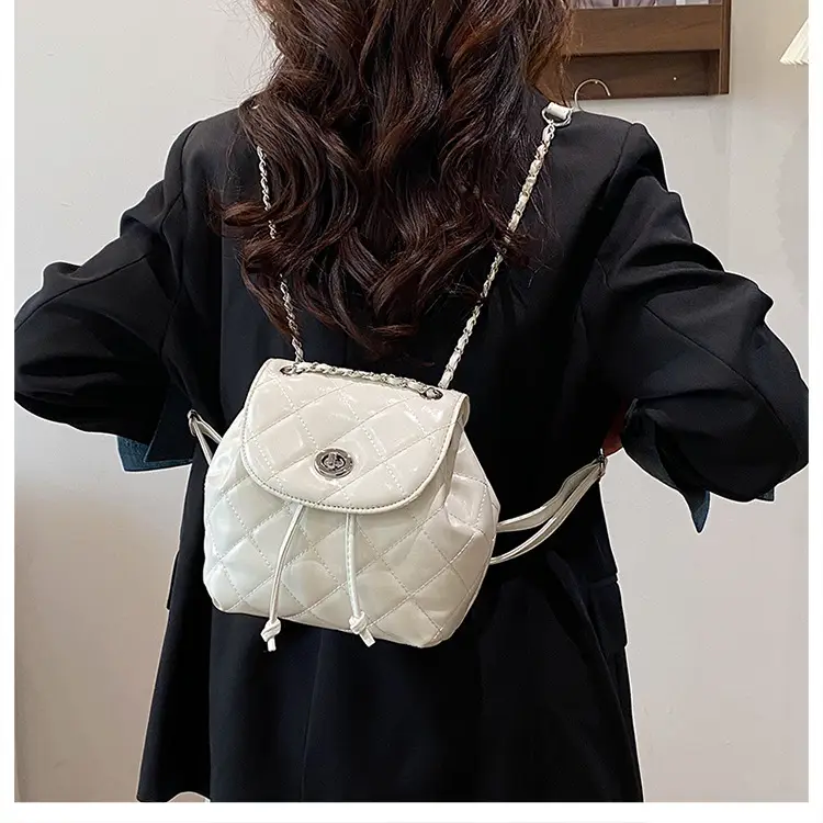 Silver Quilted Chain Shoulder Bag 2025 Fashion — feature 17