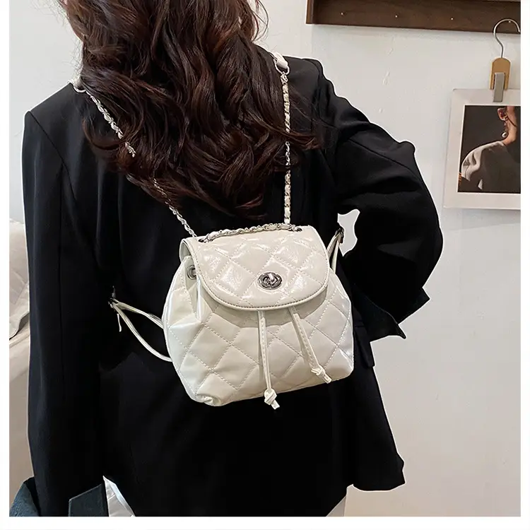 Silver Quilted Chain Shoulder Bag 2025 Fashion — feature 18