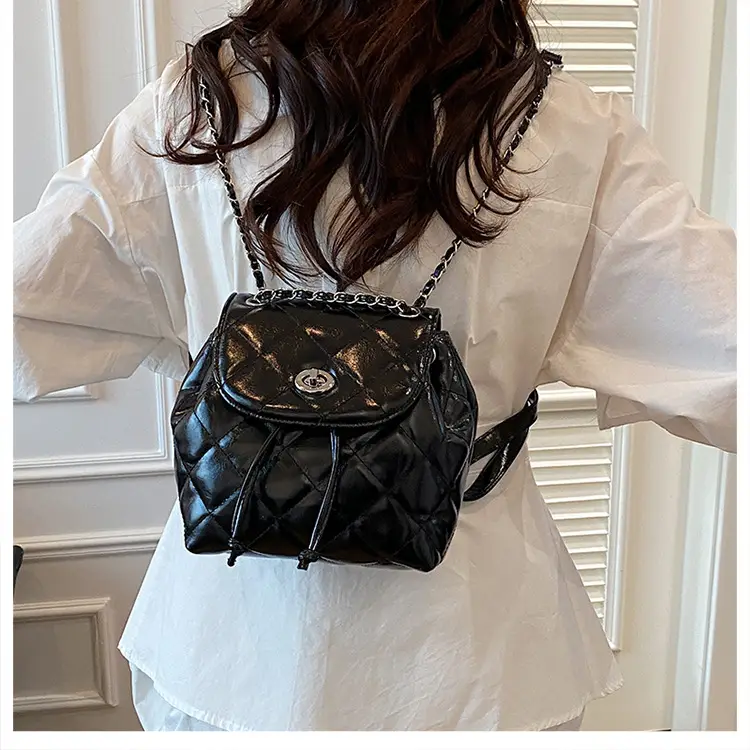 Silver Quilted Chain Shoulder Bag 2025 Fashion — feature 20