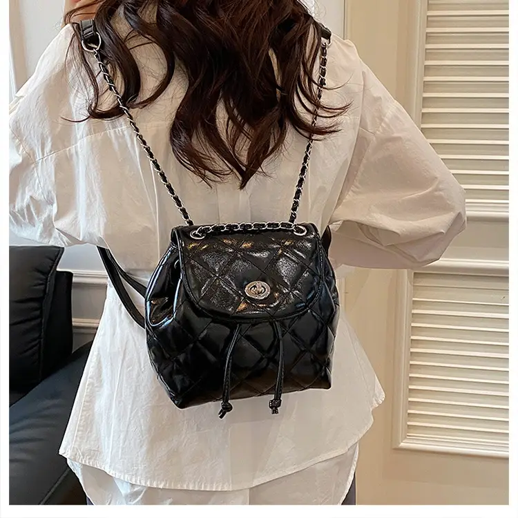 Silver Quilted Chain Shoulder Bag 2025 Fashion — feature 21