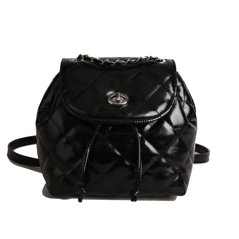Silver Quilted Chain Shoulder Bag 2025 Fashion - Image 4