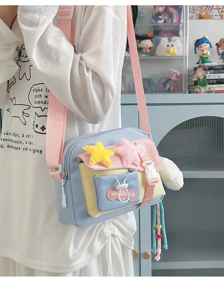 Japanese Style Cute Water-Repellent Shoulder Bag for Girls — feature 11