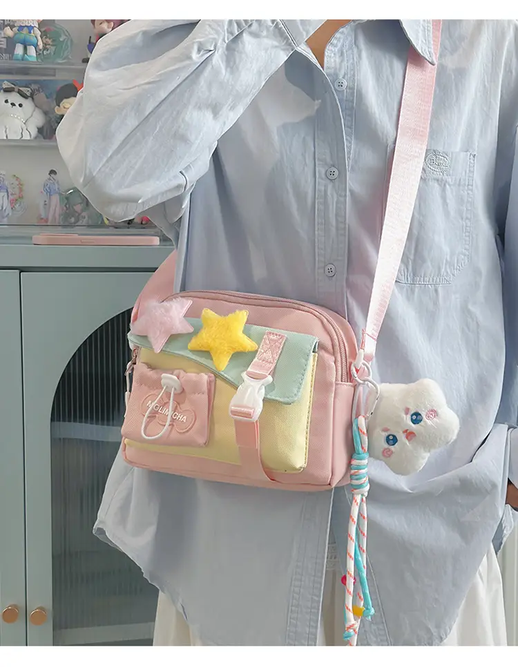 Japanese Style Cute Water-Repellent Shoulder Bag for Girls — feature 18