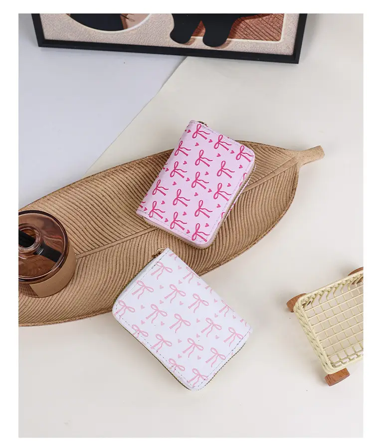 Cross-Border Mini Card Holder with Bow Design — feature 12