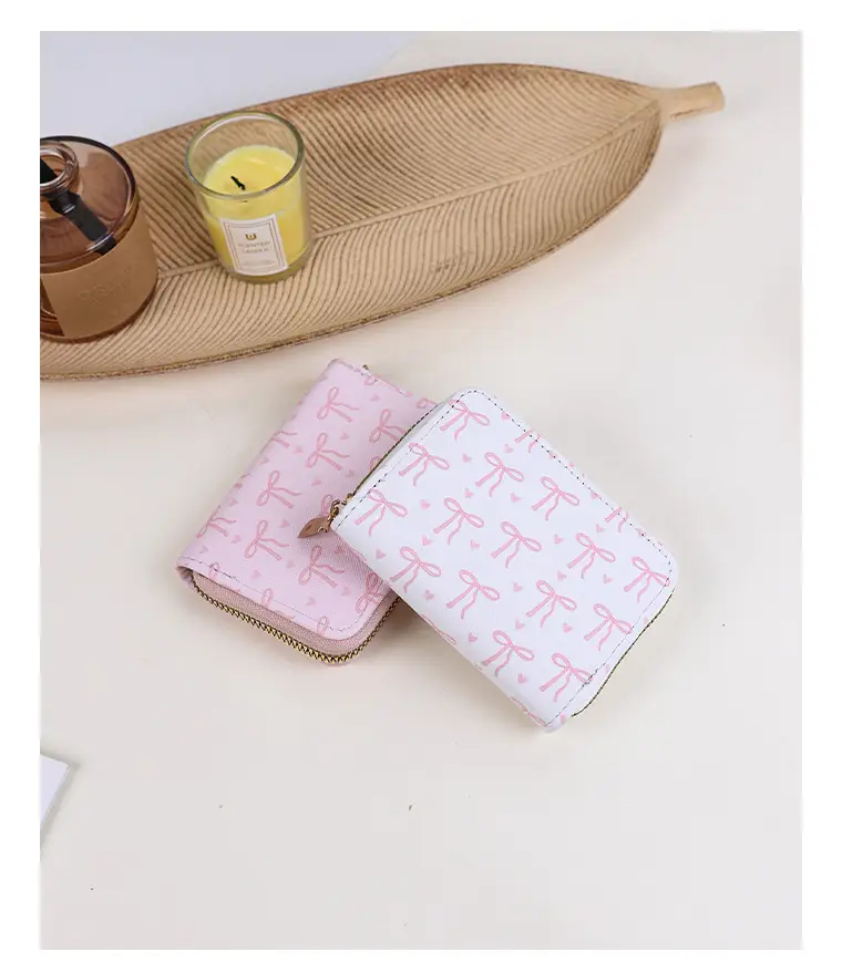 Cross-Border Mini Card Holder with Bow Design — feature 9