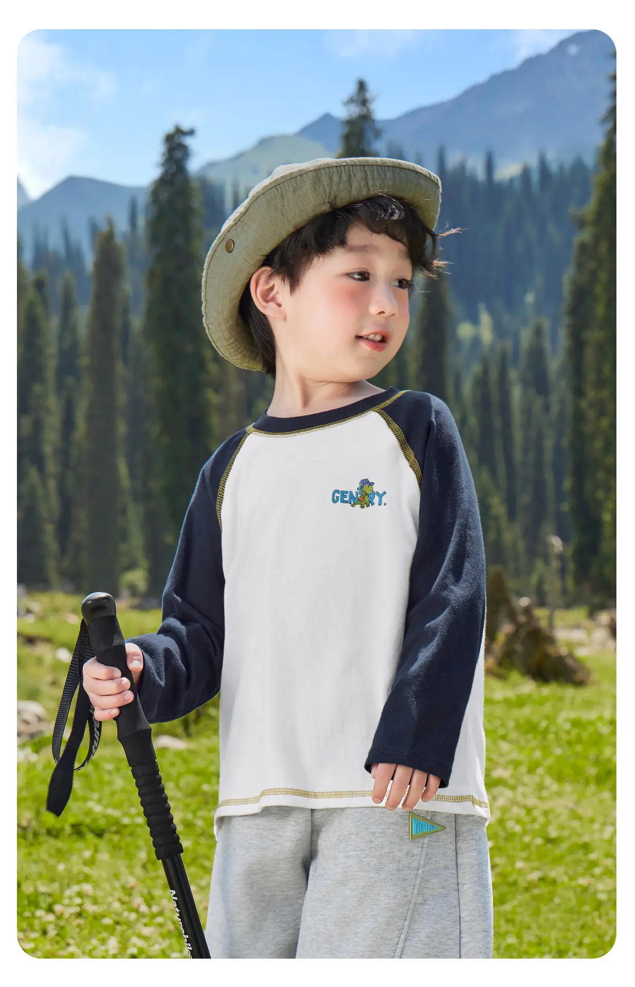 Right European Style Boys Cotton Long Sleeve T-Shirt — feature 18