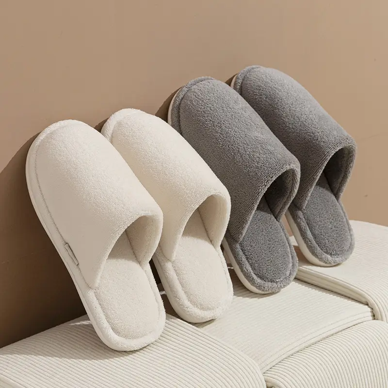 New Cotton Slippers for Men, Home Indoor Cotton Slippers, Autumn and Winter Slippers, Cotton Slippers for Women - Image 5
