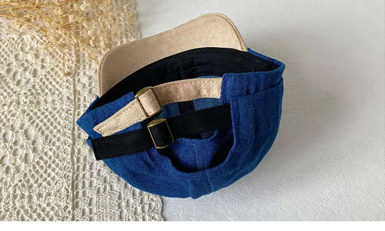 Blue Heart Cap for Kids Small Size Beige Cap — feature 4