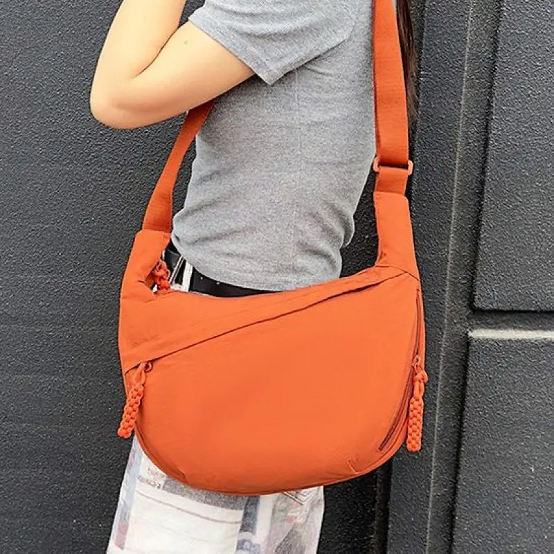 Women Blue Canvas Crossbody Bag Large Capacity 2026 - Image 10