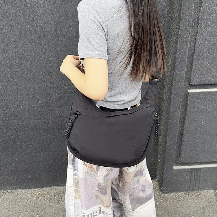 Women Blue Canvas Crossbody Bag Large Capacity 2026 — feature 18