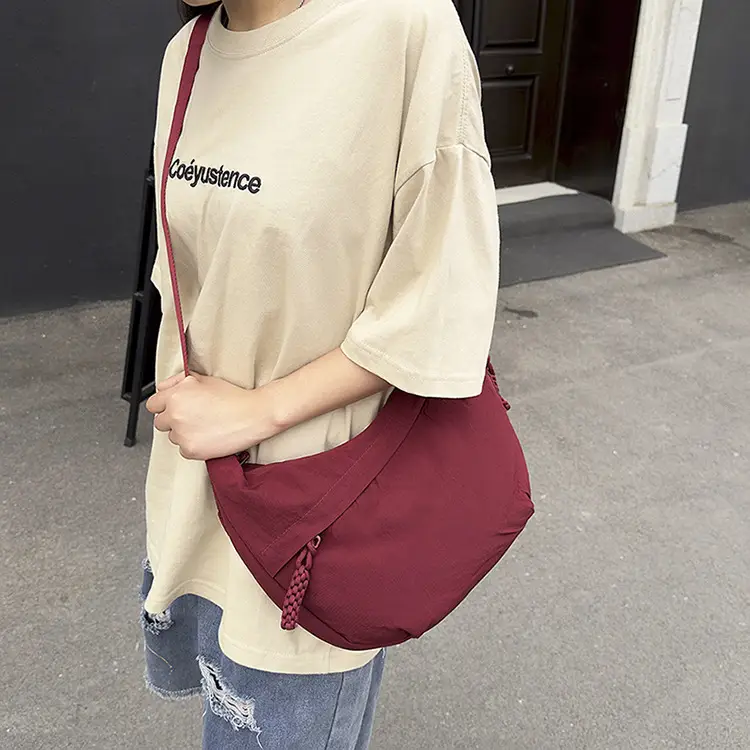 Women Blue Canvas Crossbody Bag Large Capacity 2026 — feature 21