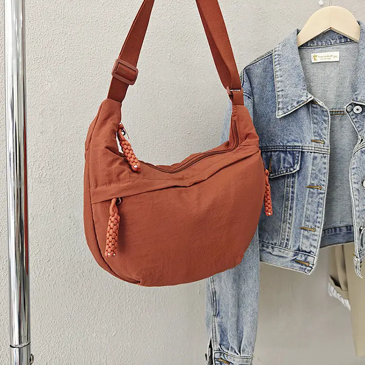 Women Blue Canvas Crossbody Bag Large Capacity 2026 — feature 22